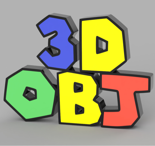 3D OBJ